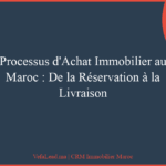 Processus d’Achat Immobilier au Maroc : De la Réservation à la Livraison