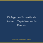 Ciblage des Expatriés de Retour : Capitaliser sur la Rentrée