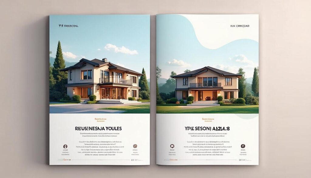 Brochure Commerciale Immobilière : Template PDF Multi-Pages